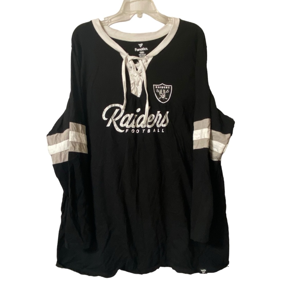 Fanatics Las Vegas Raiders Long Sleeve T Shirt Size 3X
